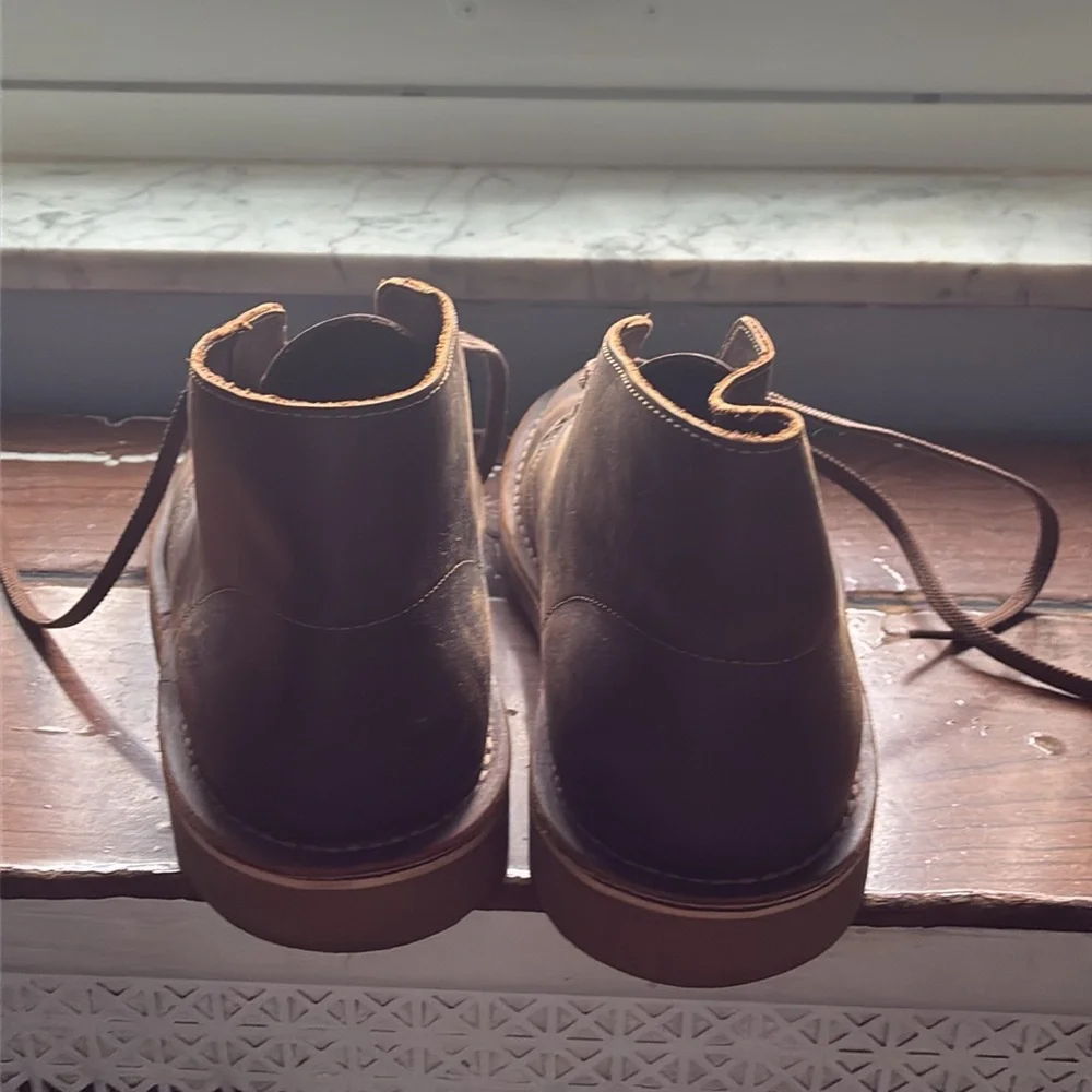 Clark’s Brown Leather Chukka Boots